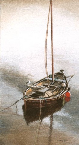 boat miniature painting